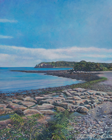 A Peaceful View From Peaks Island