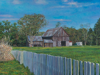 Barn Scene near Newport Inn, MD