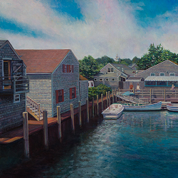 Entering Nantucket Harbor