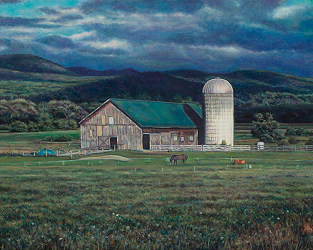 Green Barn North of Burlington