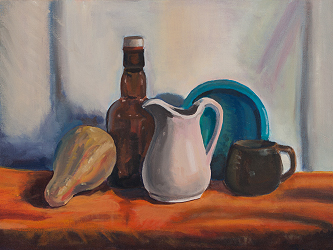 Still-Life with a Gourd