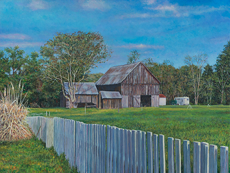 Barn Scene near Newport Inn, MD